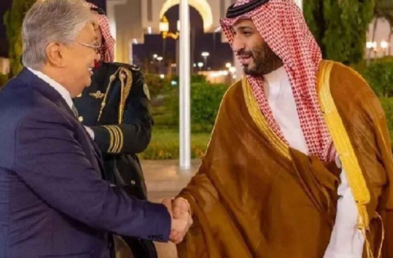 Saudi Arabia and Kazakhstan Deal _ Mohammed bin Salman and Kassym-Jomart Tokayev