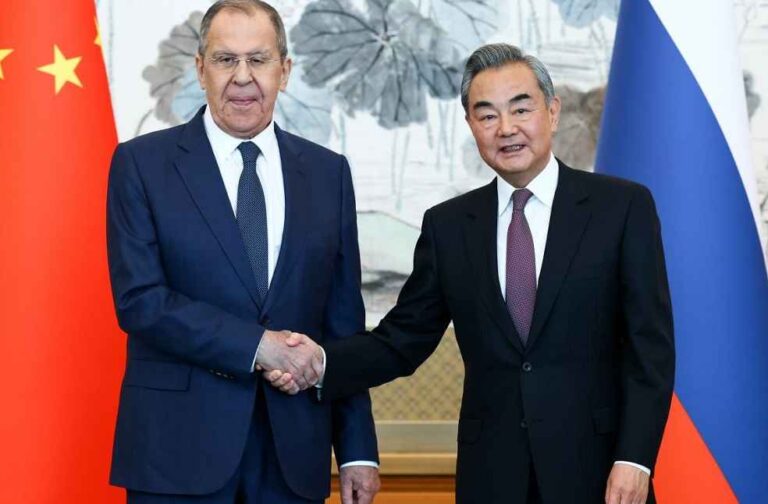 Lavrov and Wang Yi _ China and Russia Cooperation