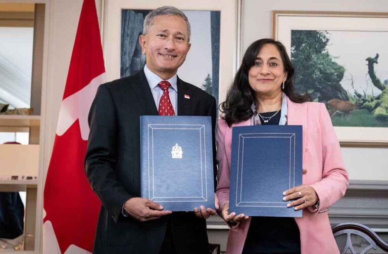 Singapore and Canada to Establish Economic Partnership Framework Singapore and Canada Economic Partnership Framework